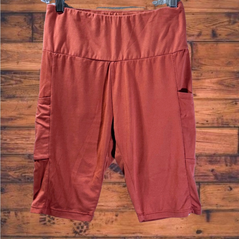 Salmon Pink Bike Shorts